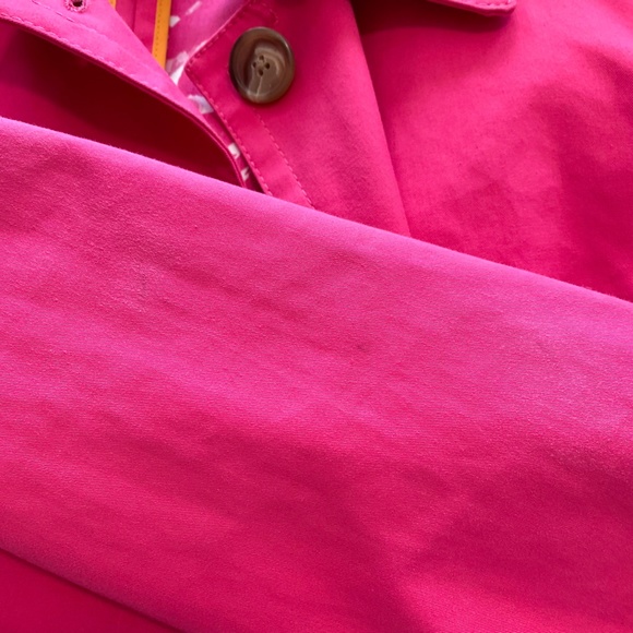 J. Crew Pink Trench Coat - Picture 14 of 14